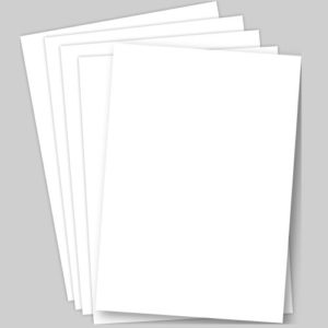 A3 White Card - 50 Sheets of White A3 size (30cm x 42cm) Card. 220gsm