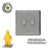 Product shot Brick Command - Mini Figure Stand - Pearl Gray
