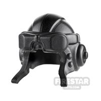 Product shot BrickWarriors - Aviator Helmet - Black
