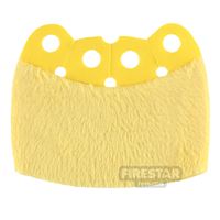 Product shot Custom Design Cape - Over Cape - Full Fur - Yellow