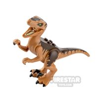 Product shot LEGO Animals Minifigure Raptor Dark Brown Back