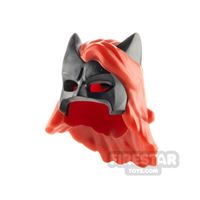 Product shot LEGO Batgirl Mask Long Red Hair