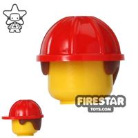 Product shot LEGO Construction Hard Hat Helmet with Hair