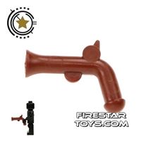 Product shot LEGO Gun - Pirate Flintlock Pistol - Reddish Brown