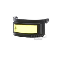Product shot SI-DAN - Ballistic Face Shield S03 - Black/ Trans Yellow