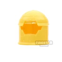 Product shot SI-DAN - GSU09 Robot Helmet - Yellow