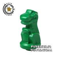 Product shot LEGO Animals Mini Figure - Baby T-Rex Green