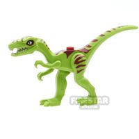 Product shot LEGO Animals Mini Figure - Dinosaur - Coelophysis - Lime