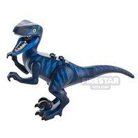 Product shot LEGO Animals Minifigure Raptor Blue Markings