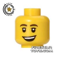 Product shot LEGO Mini Figure Heads - Big Smile