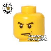 Product shot LEGO Mini Figure Heads - Frown