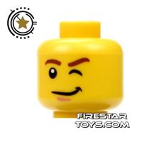 Product shot LEGO Mini Figure Heads - Wink
