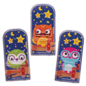 3 Little Owls Pinball Games (Pack of 12)