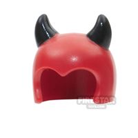 Product shot LEGO - Imp Mask With Black Devil Horns