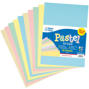 A3 Pastel Card (Pack of 50)