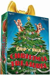 Funko 56977 DISNEY CHIP DALE CHRISTMAS CARD GAME