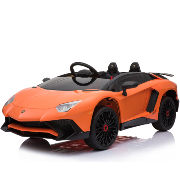 Kids Ride On Lamborghini Aventador Opening Doors Orange