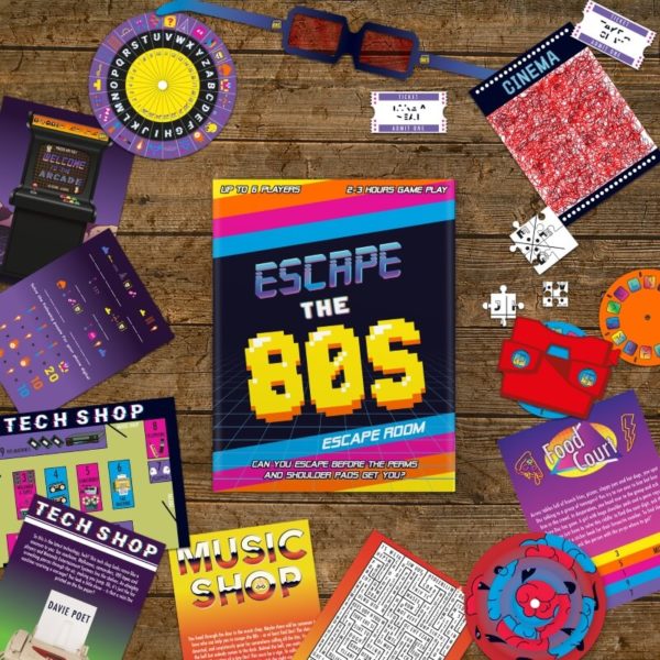 80's Escape Room Board Game
