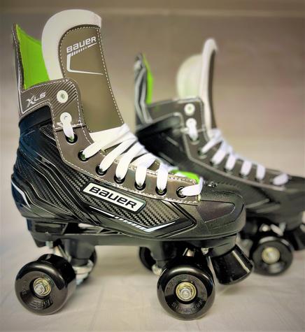 NS Bauer Quad Roller Skates Light up/Flashing Wheels 