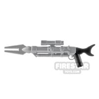 Product shot BigKidBrix Gun Mandalorian V2 Rifle Blaster Overmolded