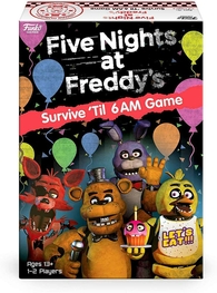 Funko 51761 FIVE NIGHTS AT FREDDYS: Survive 'Til 6AM Game