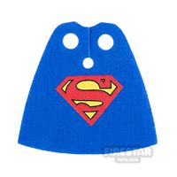 Product shot Custom Design Cape - Standard - Blue with Red S