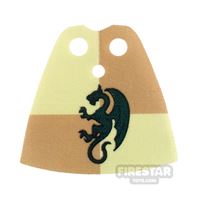 Product shot Custom Design Cape - Standard - Checkered with Dragon