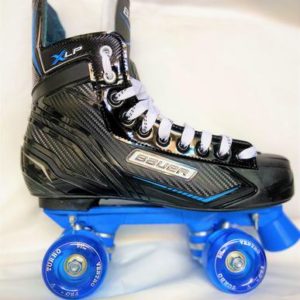 bauer xlp custom built roller quad skates