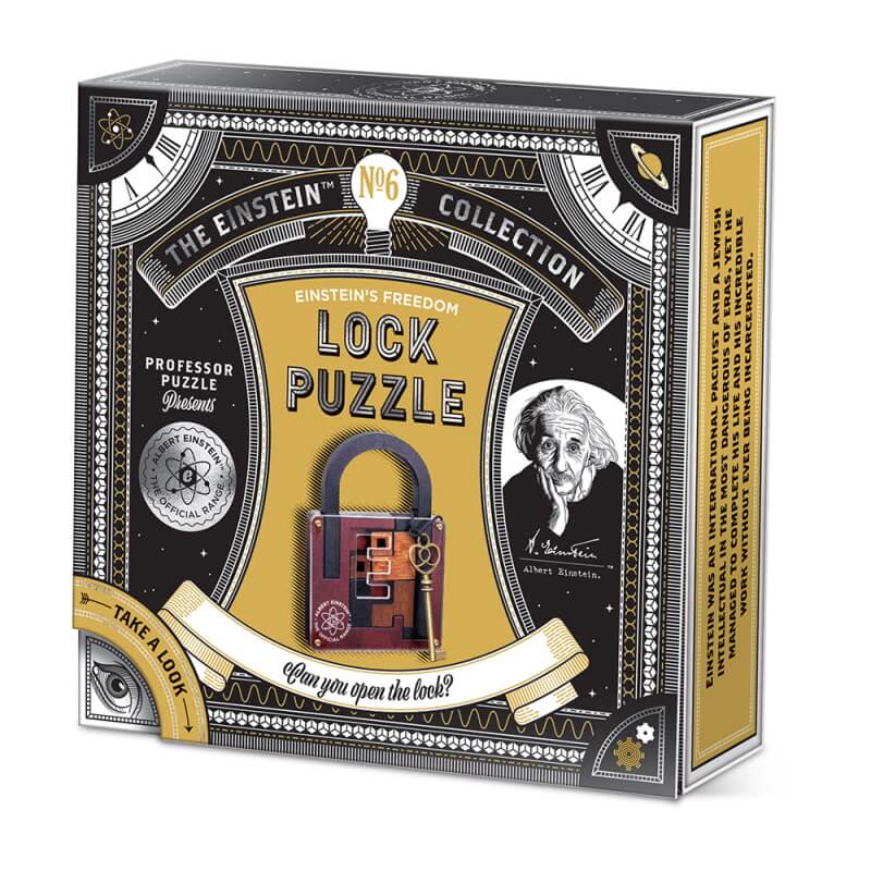 Einstein Lock Puzzle Game