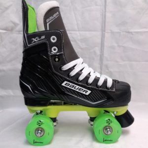 Bauer xls glow in the dark and Luminous  light up wheels