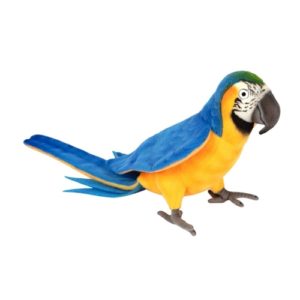 Hansa Macaw Plush Toy - Scarlet