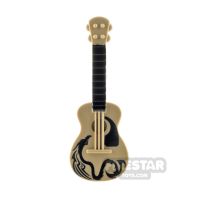 Product shot BrickForge Acoustic Guitar with Dragon Print