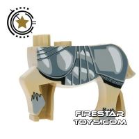 Product shot BrickForge Animals Mini Figure - Centaur Charger - Tan