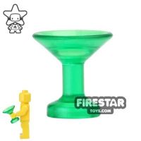 Product shot BrickForge - Champagne Sipping Glass - Trans Green