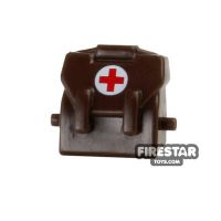 Product shot BrickForge - Haversack Medic - Dark Brown - RIGGED System