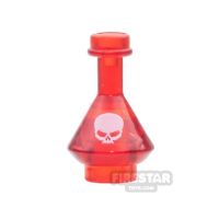 Product shot BrickForge - Potion Flask - Trans Red - Affliction
