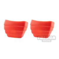 Product shot BrickForge - Segmented Pauldrons - Red - Pair