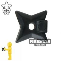 Product shot BrickForge - Throwing Star - Black