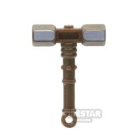 Product shot BrickForge - War Hammer - Bronze and Silver