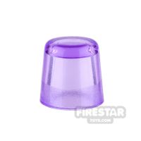 Product shot BrickForge - Warning Light - Trans Purple