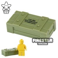 Product shot BrickForge - Weapons Crate - RIGGED System - Olive Green Anti Tank