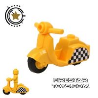 Product shot BrickForge - Yellow Scooter