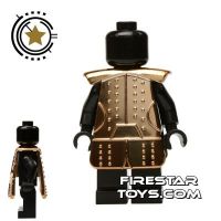 Product shot BrickTW - Ching Dynasty Armour - Gold Plated