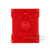 Product shot BrickTW - Rectangle Shield - Red