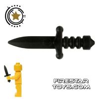Product shot BrickWarriors - Assassin Dagger - Black