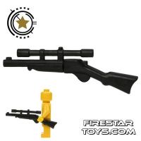 Product shot BrickWarriors - Buffalo Rifle - Black