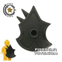 Product shot BrickWarriors - Demon Shield - Black