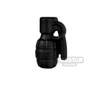 Product shot BrickWarriors - Frag Grenade - Black