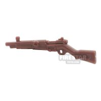 Product shot BrickWarriors - French Rifle - Brown