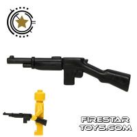 Product shot BrickWarriors - Gangster Rifle - Black